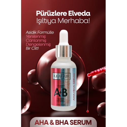 Aha & Bha Canlandırıcı & Ve Nemlendirici Serum 30 ML